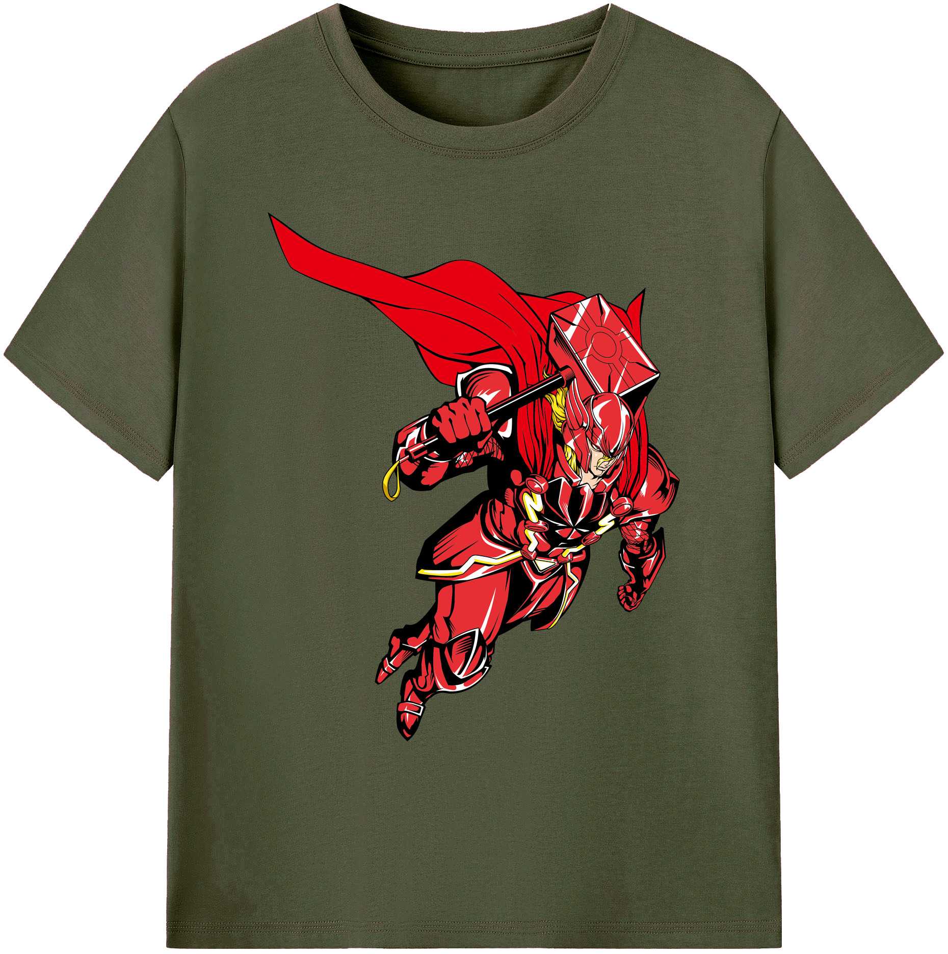 （画像用） アベンジャーズ The Avengers 綿100％ メンズ半袖Tシャツ｜肌触りやわらか＆通気性